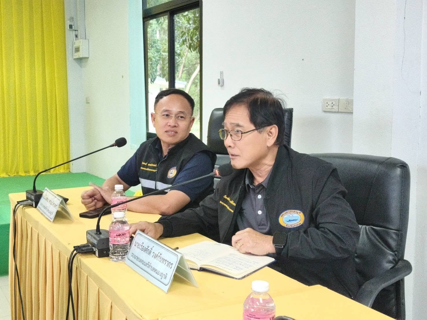 เทศบาลตำบลหนองญาติ ร่วมกันประชุมปรึกษาหารือ เรื่อง Smart City 