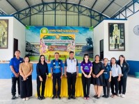 โครงการส่งเสริมอาชีพระยะสั้น (ฝึกอบรมอาชีพการผูกผ้า–จับจีบผ้า และจัดดอกไม้ในงานพิธี)