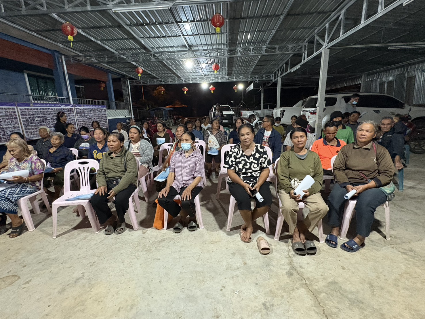 การประชุมประชมคมรับฟังความคิดเห็นเพื่อจัดทำโครงการก่อสร้างถนนคอนกรีตเสริมเหล็กทางเข้าหน้าที่พักสงฆ์ หมู่ที่ 6 บ้านขุย ตำบลขุย อำเภอลำทะเมนชัย จังหวัดนครราชสีมา (ต่อเนื่องจากปีงบประมาณ พ.ศ. 2568)