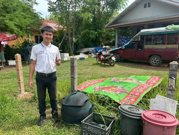 ประชาสัมพันธ์เทศบาลตำบลธาตุพนมใต้ กองสาธารณสุขและสิ่งแวดล้อม ลงพื้นที่ดำเนินการ เดินหน้าจัดการขยะมูลฝอย ขับเคลื่อนโครงการธนาคารขยะ  ลงถังขยะเพื่อรองรับขยะมูลฝอยจากชุมชน