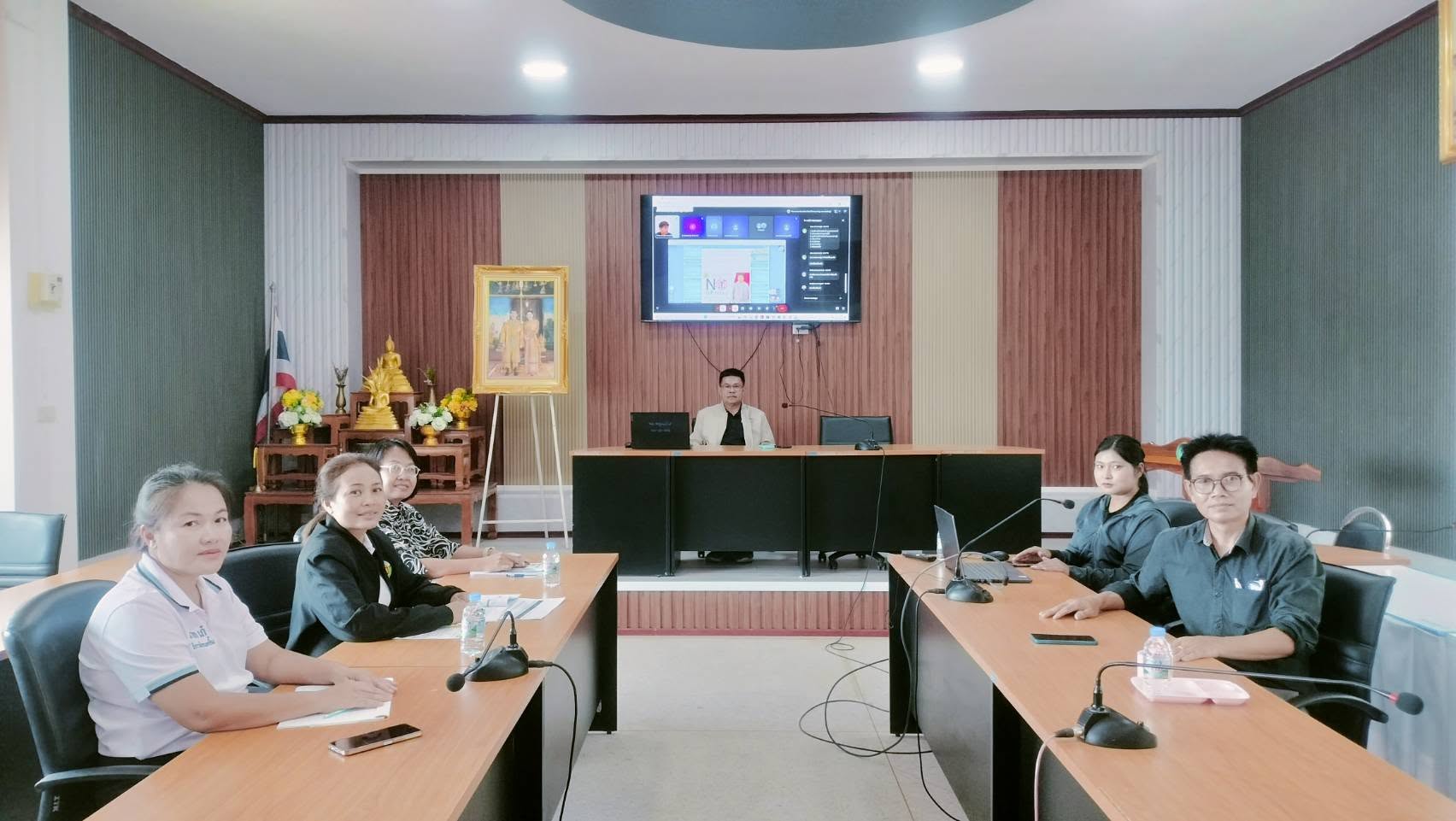 การประชุม เข้าร่วมการตรวจทานเบื้องต้นแบบวัดการเปิดเผยข้อมูลสาธารณะ (OIT) ประจำปีงบประมาณ พ.ศ. 2569