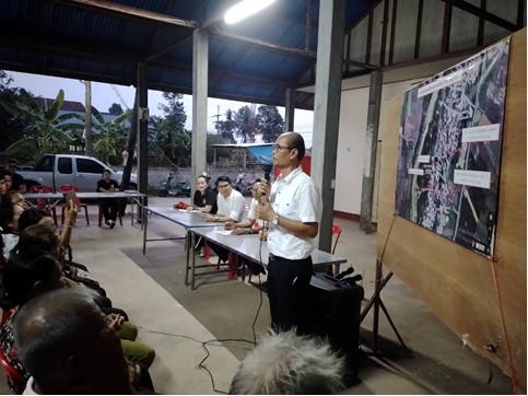 เทศบาลตำบลลำพานได้ดำเนินการประชุมประชาคมร่วมกับคณะผู้บริหาร ผู้อำนวยการกองช่างและผู้ใหญ่บ้านและประชาชนบ้านโนนแพงหมู่ที่ 6 และบ้านโนนยาง หมู่ที่ 15