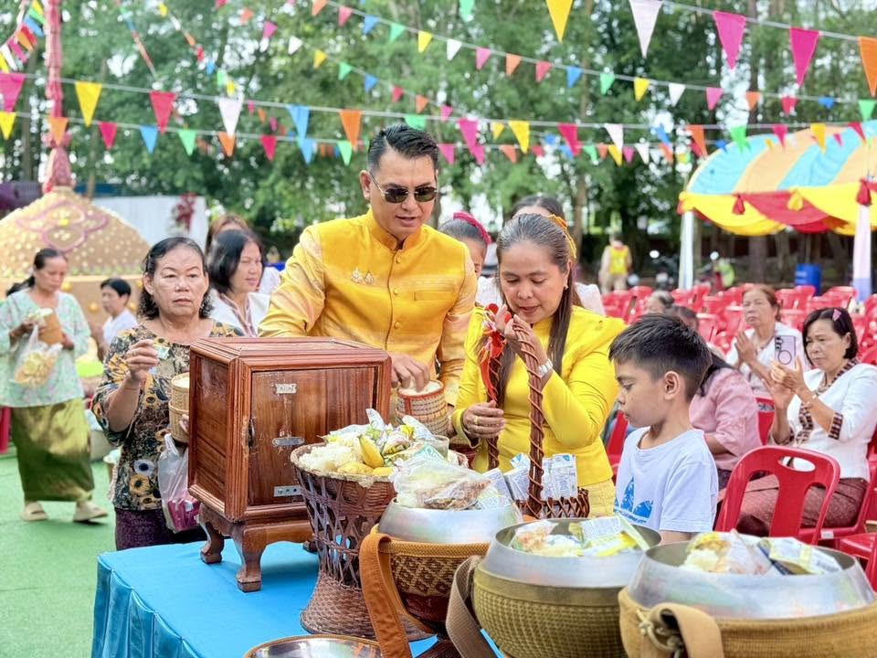 ประเพณีตบประทาย (ก่อเจดีย์ทราย) ประจำปี ๒๕๖๙